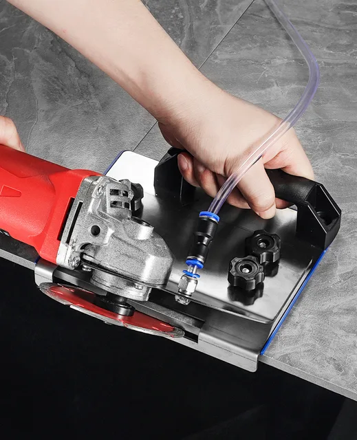 Professional 45° Angle Grinder Chamfer Stand - Precision Tile Cutting & Chamfering Tool 1