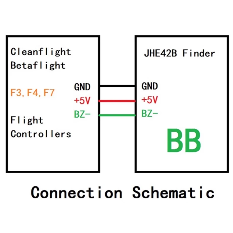 1/2/3PCS JHEMCU JHE20B Finder Buzzer Super Loud Tracker Alarm Beeper Built-in Battery LED Light For RC FPV Airplane Drone 6