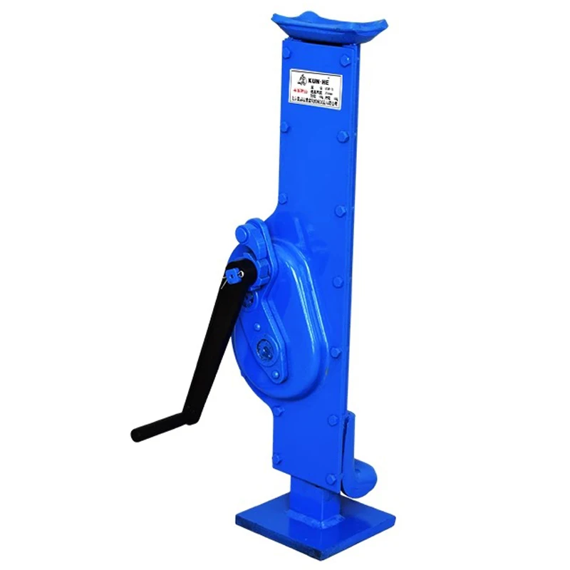 

National standard hand-cranked cross-top vertical rack jack screw mechanical claw jack 5 tons 10 tons hand-cranked