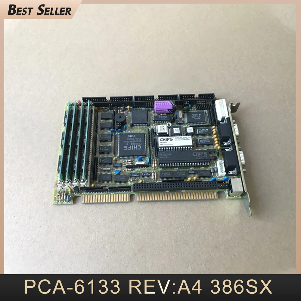 

PCA-6133 REV:A4 386SX Industrial Computer Motherboard For Advantech