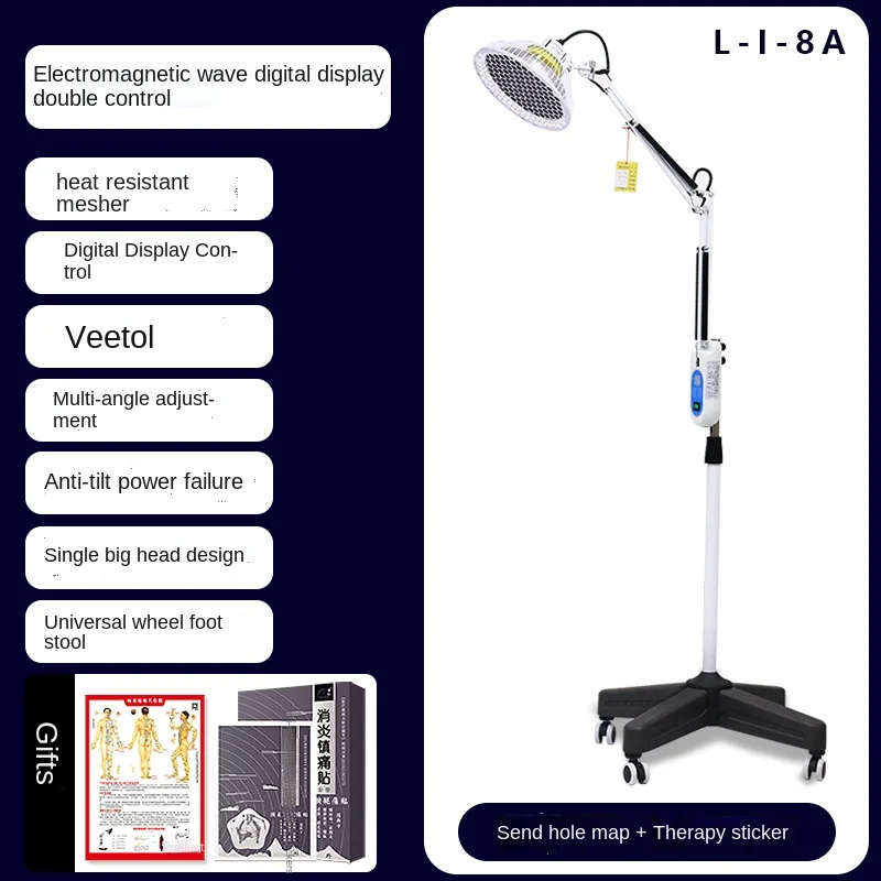 Lampade per terapia di riscaldamento a infrarossi lontani dolore muscolare  lampada da forno medica controllo della temperatura dispositivo per terapia  con onde elettromagnetiche TDP - AliExpress