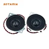 SOTAMIA 2Pcs 36MM Mini Speakers 4 Ohm 3W Portable Sound Speaker Rubber Edge Home Theater Loudspeaker DIY Amplifier Audio 1