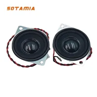 SOTAMIA 2Pcs 36MM Mini Speakers 4 Ohm 3W Portable Sound Speaker Rubber Edge Home Theater Loudspeaker DIY Amplifier Audio 1