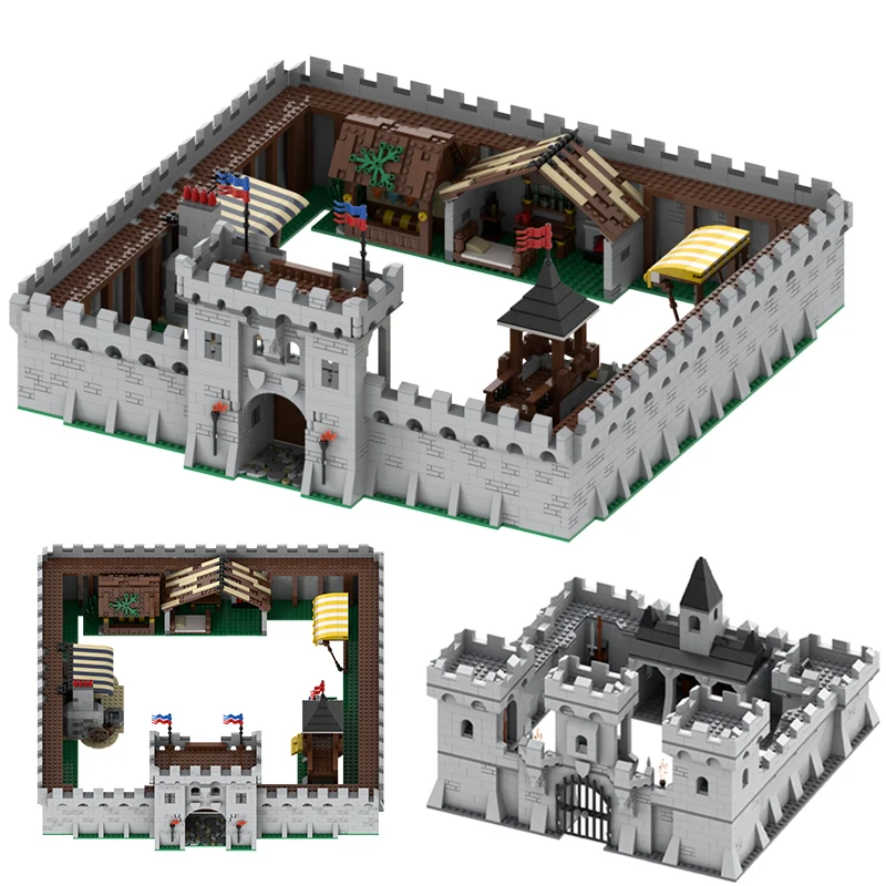 Castillo Medieval Bloques Para Construccion NiÃ±os Ladrillos