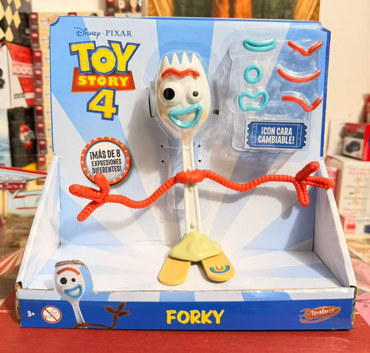 17CM Disney Toy Story Forky Woody Buzz Interchangeable Toy Action Figure Anime Figurine Doll Gift - 5
