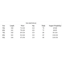 150Kg Plus Size Women's Hip 153 Winter High Waist Straight Leg Fleece Jeans Loose Wide Leg Pants Black 5XL 6XL 7XL 8XL 9XL - Image 2