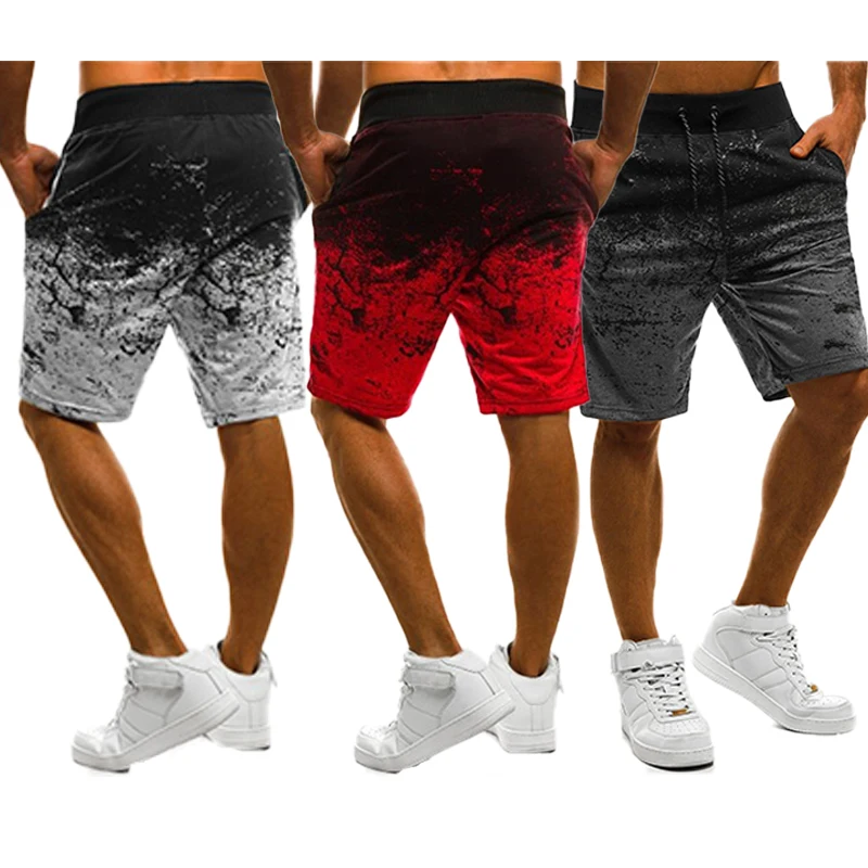 New fashionable men's summer shorts casual jogging men's sports shorts comfortable breathable and loose fitting