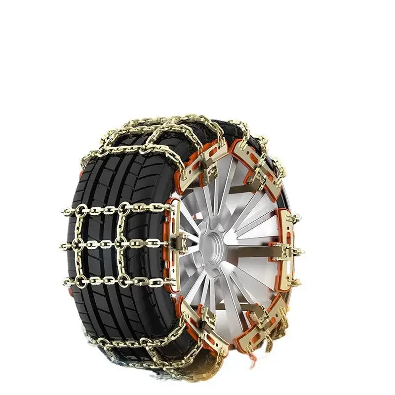 Car Tire Snowfall Anti-Slip Chain SUV Off-Road Vehicle Universal Type Winter Snowfall Anti-Slip Chain
