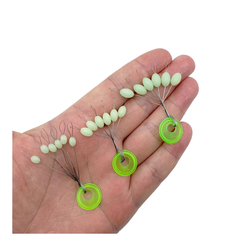 Luminous Space Bean Colossus Block Bean Gel Di Silice Tipo Oliva Accessori Per Attrezzatura Da Pesca Strumento Fixer