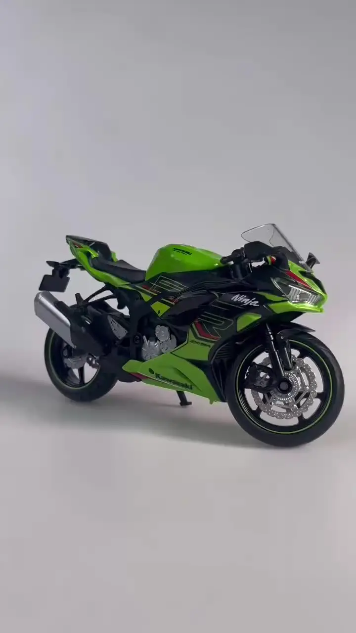 1/12 Kawasaki Ninja ZX-6R Motorcycle Toy 1:12 RMZ City Diecast