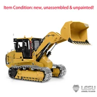 1/14 Scale LESU 973K RC Hydraulic Loader Metal Tracked Remote Control Car Light Sound Unassembled Kits DIY RC Toys Model 1