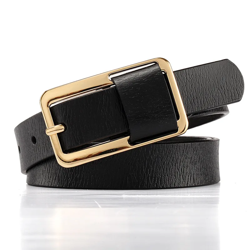 Elegant Women's PU Leather Belt - 2.3cm Width Fashionable Waist Accessory