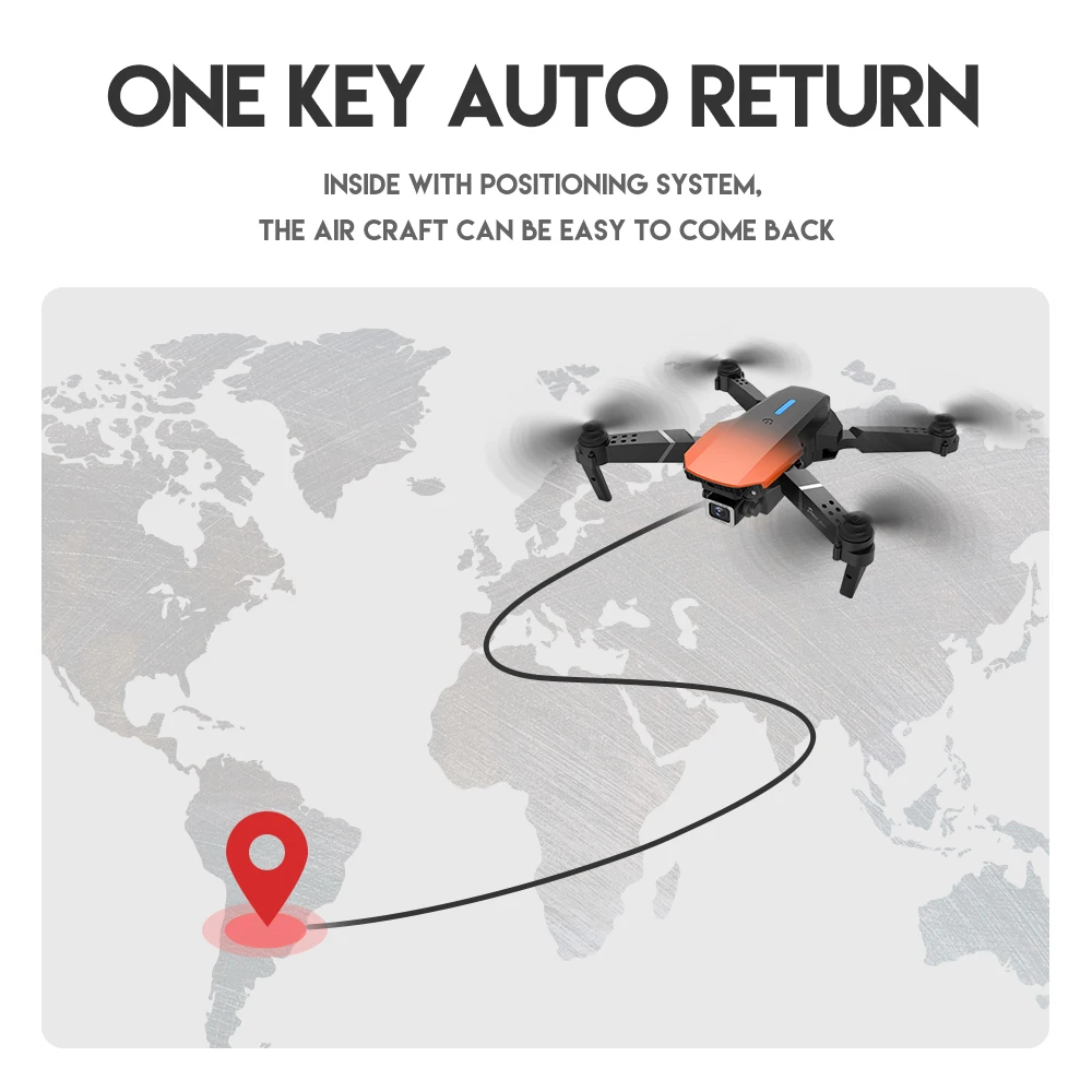 E88 Pro E88R-6601C RC Drone FPV WiFi Quadcopter Pieghevole Pezzi Di Ricambio Dual Camera 4K Camera Arm Circu Board Accessori Motore - Foto 6