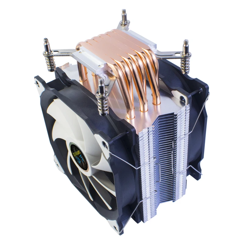 Lanshuo-cpu X97 2011v3 v4 Cpu Cooler Heat Pipe 120 mm Rgb Led X79 X99 X299 Novidades - Imagem 5