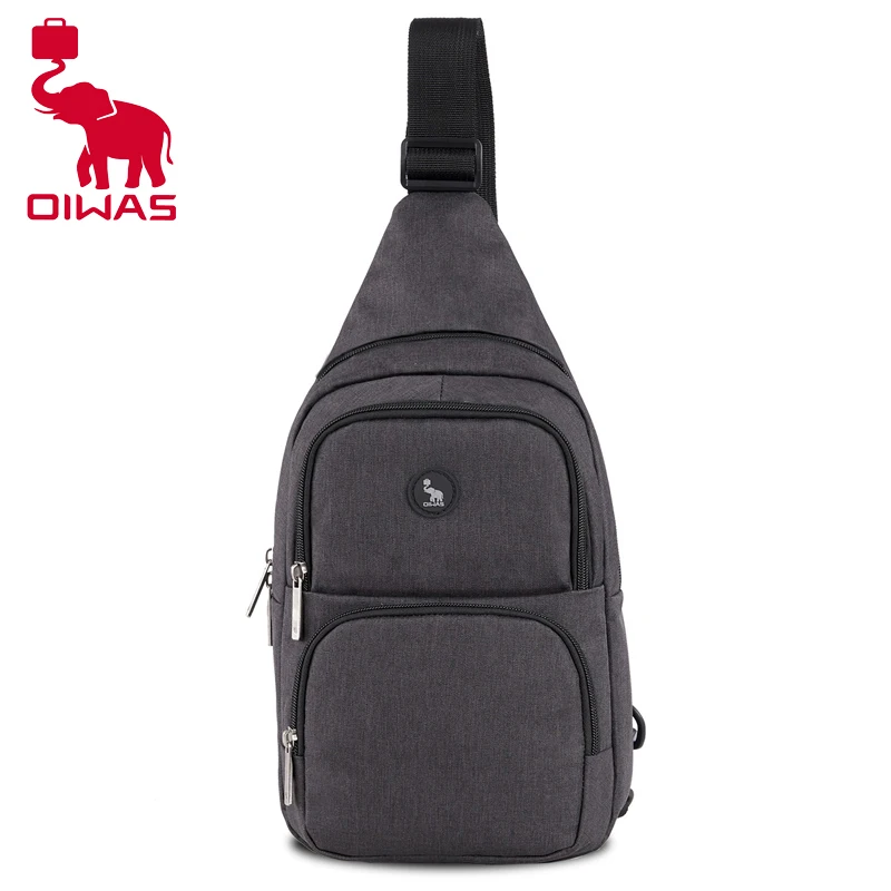 OIWAS Men Chest Bag Casual Multifunction Shoulder Bag Fashion Boys Sling Bag Crossbody Bags for Mens Travel Sport Messengers Bag