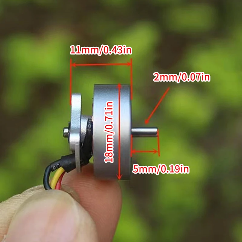 Moteur Brushless 1103 15000KV pour Drone Micro Avion 3g