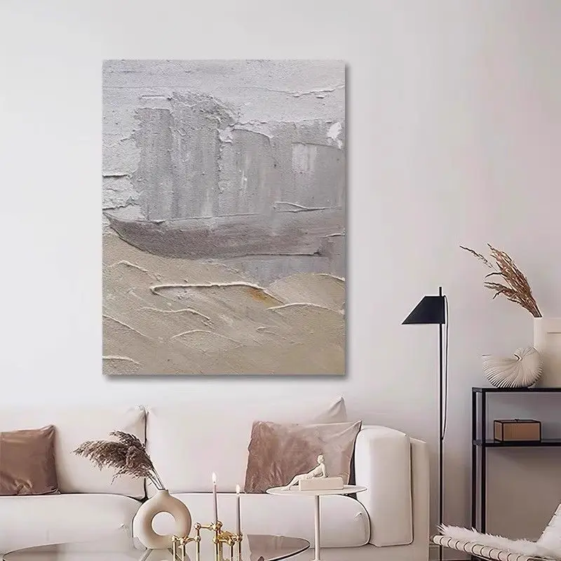 

Advanced Sense Nordic Abstract Art Oil Painting Handmade Oil Painting For Home Decoration Bedroom Restaurant Living Room And