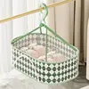 Drying Basket Clean Zipper Opening Design Layering Up And Down Strong Lanyard Good Air Permeability Household Clothes Basket 2