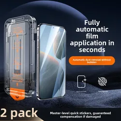 Premium HD Screen Protector Film with Auto Dust Removal Kit - 2 Pack for OPPO Find X9s Pro (2Pcs HD)