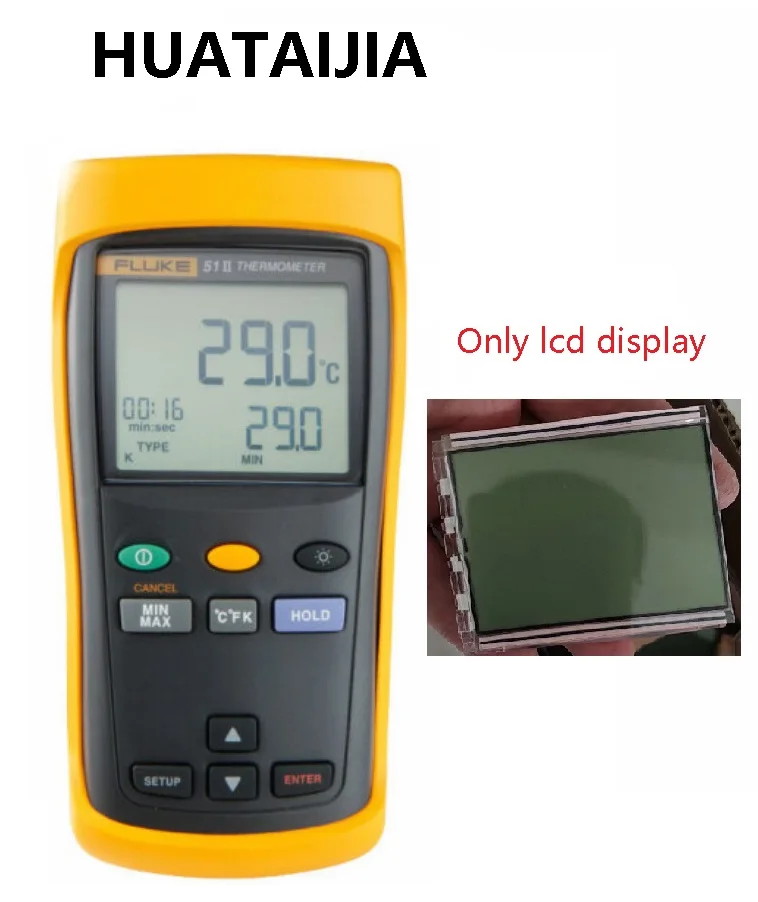 

Мультиметр, ЖК-дисплей для Fluke 51 II 52 ll 54 ll, ремонтный экран 51-2 52-2 54-2