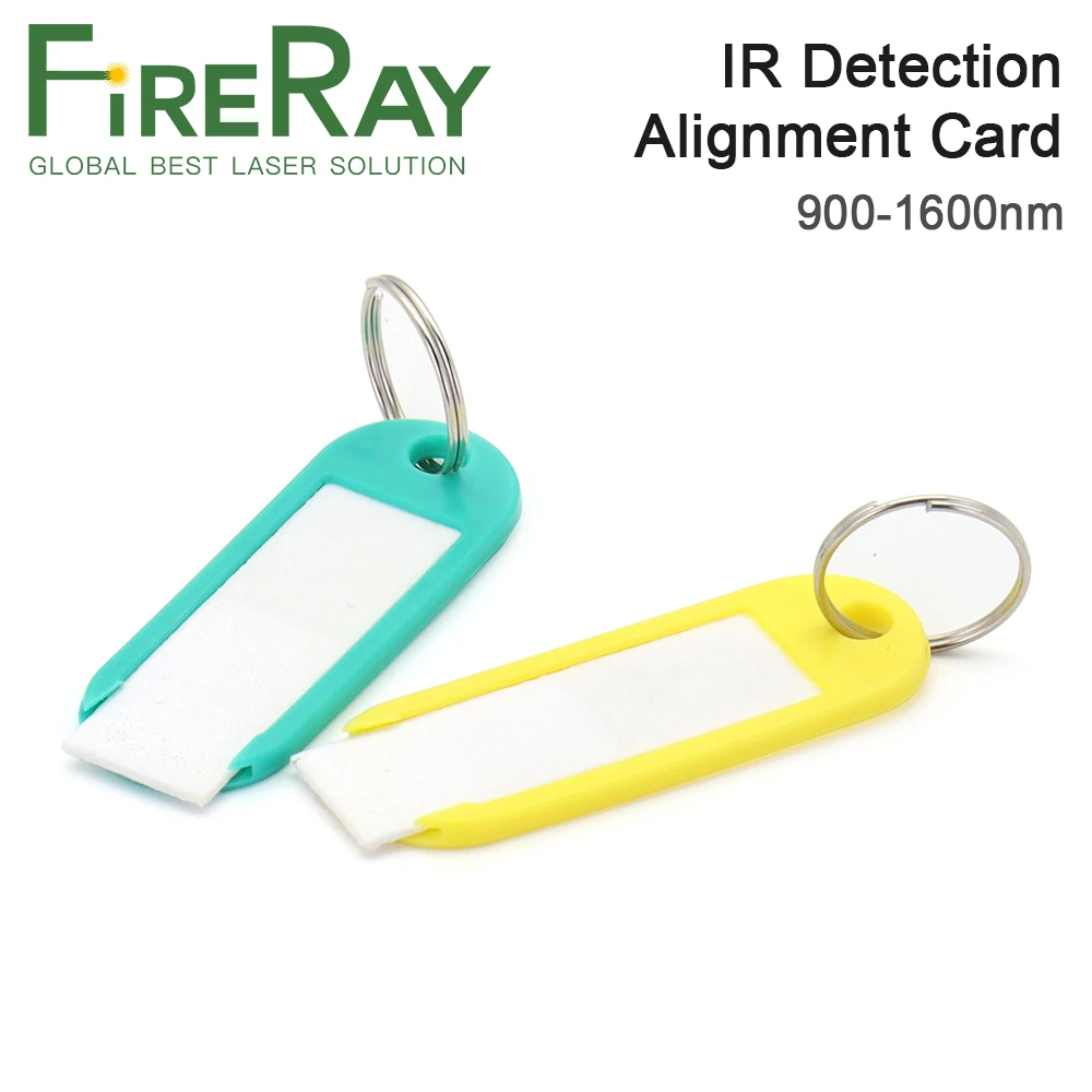 FireRay IR 감지 정렬 카드 900-1600nm 적외선 조광기 시각화기 교정기 YAG 섬유 레이저 기계용 세라믹 플레이트