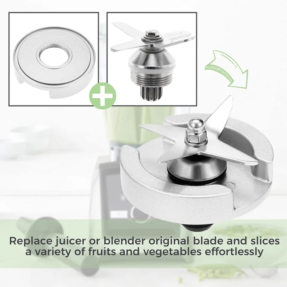 Blender Replacement Blade Retaining Nut With O-Ring Gasket - Fits Vitamix 48oz & 64oz Wet/Dry Containers