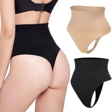 

Women Slimming Panties Abdomen Sculpting High Waist Thong Belly Briefs Waist Trainer Butt Lifter Panties Hip Body Shaping Panty
