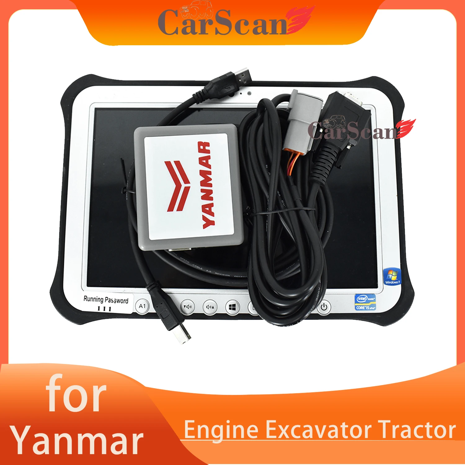 

Ready to use FZ G1 laptop For Yanmar diagnostic tool For Yanmar diesel engine Agricultural Construction equipmen diagnostic tool