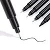 Nail Art Paintbrush With Ultra-fine Drawing Lines Edges Quick Drying Waterproof Acrylic Marker Pen Graffiti Pen 4