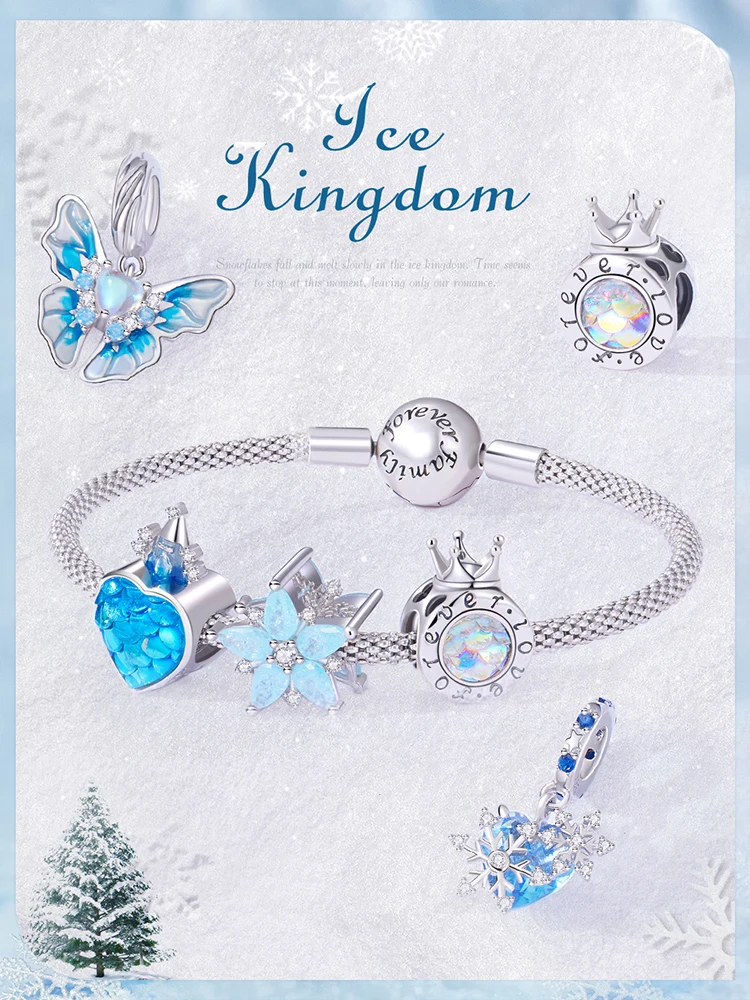 Charm Bracelet - Snowflakes