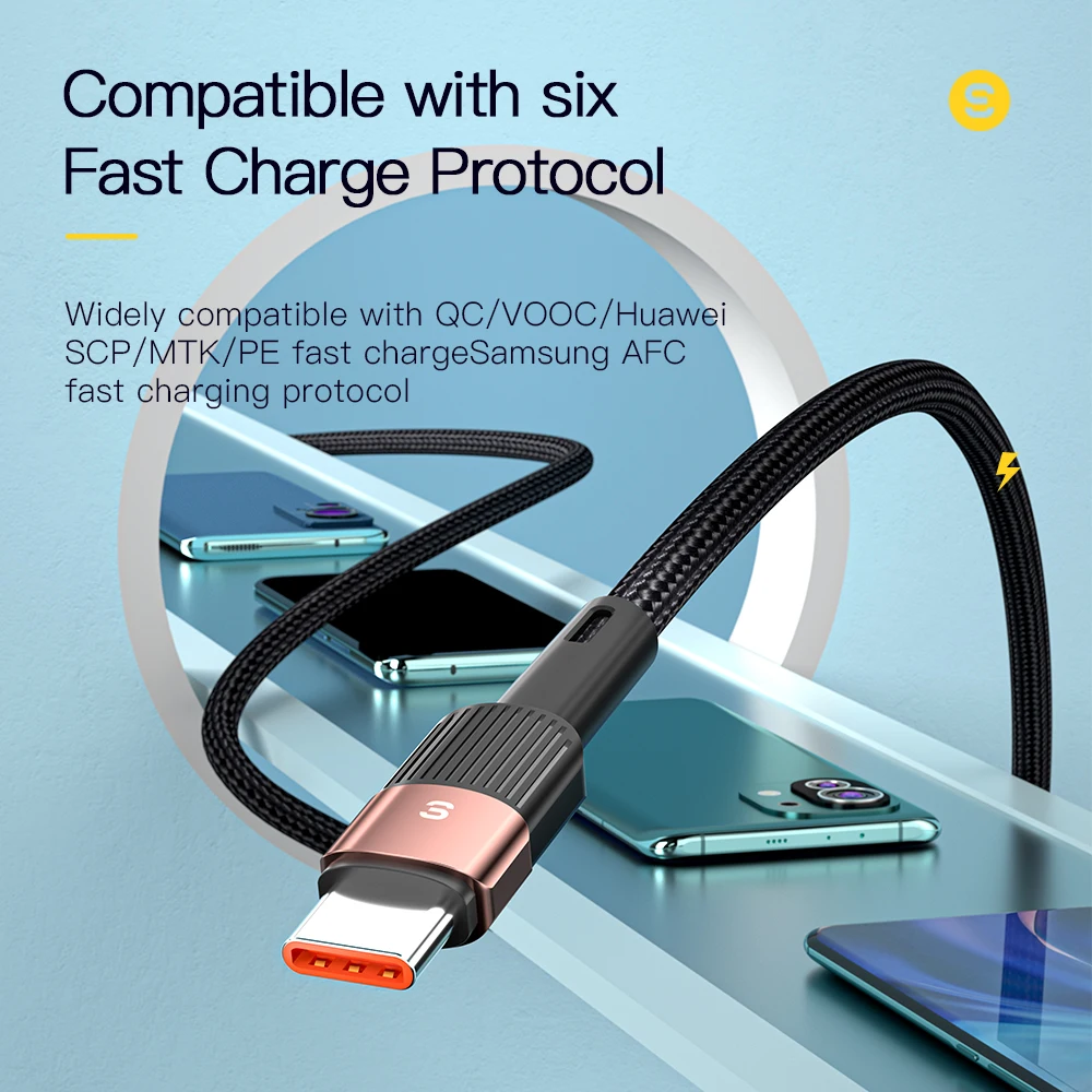 Essager USB Type C Cable 100W Fast Charging