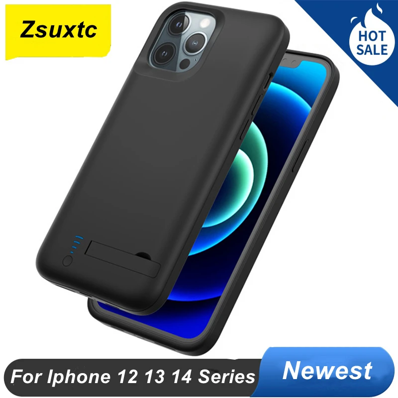 Iphone 13 Pro Max Battery Case 10000mah Iphone 12 Pro Max Battery