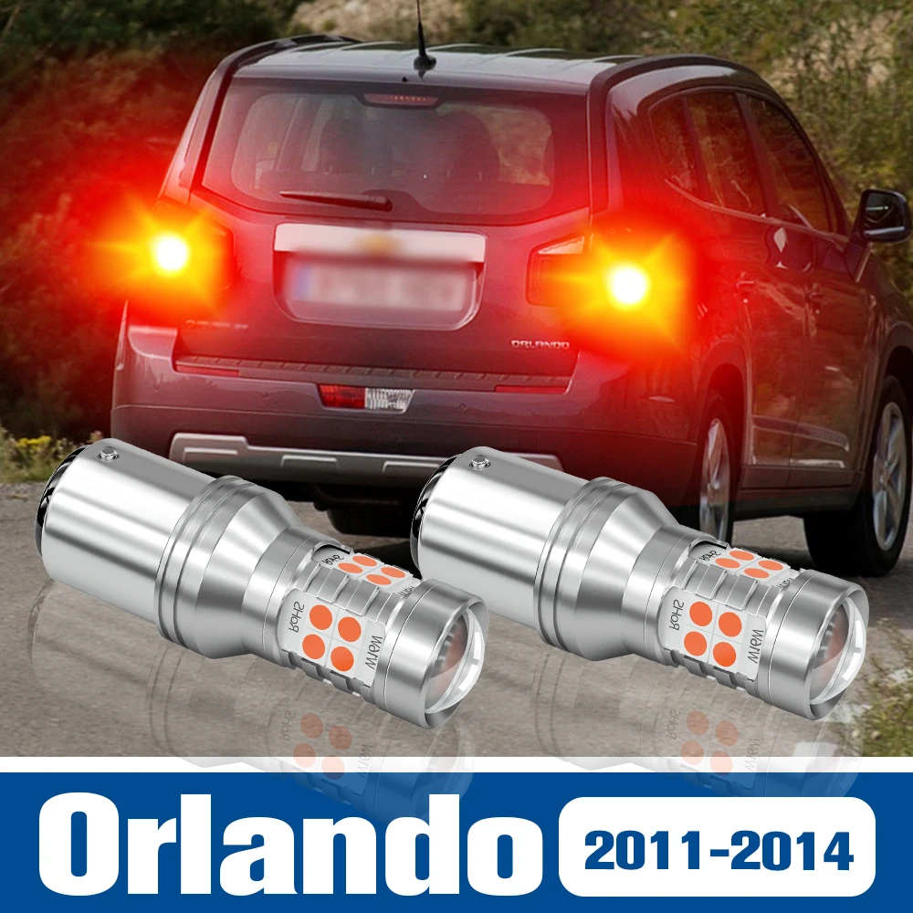 

2pcs LED Brake Light Blub Lamp Accessories Canbus For Chevrolet Orlando 2011-2014 2012 2013