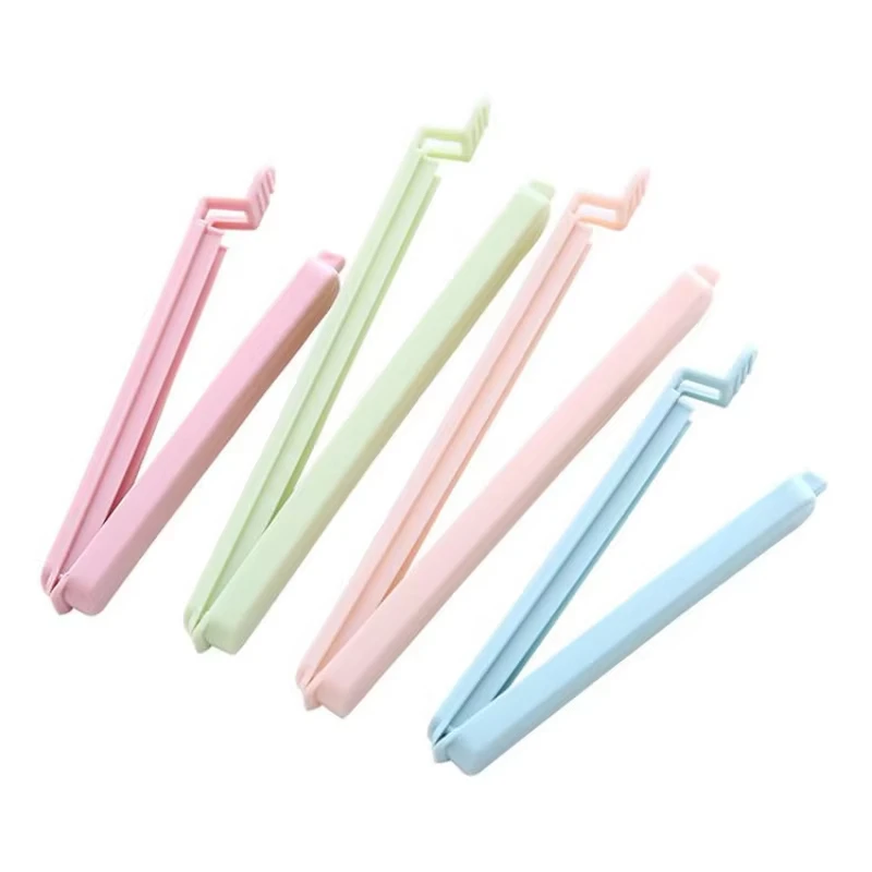 5Pcs Food Bag Clips Portable Food Snack Storage Seal Sealer Clamp Kitchen Accessories