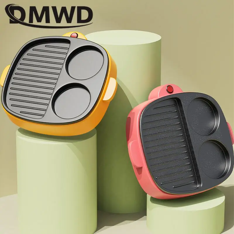 110V 220V Multifunctional Electric skillet Steak Grill Omelette Frying Pan Sandwich Hamburger Making Machine Non-stick coating