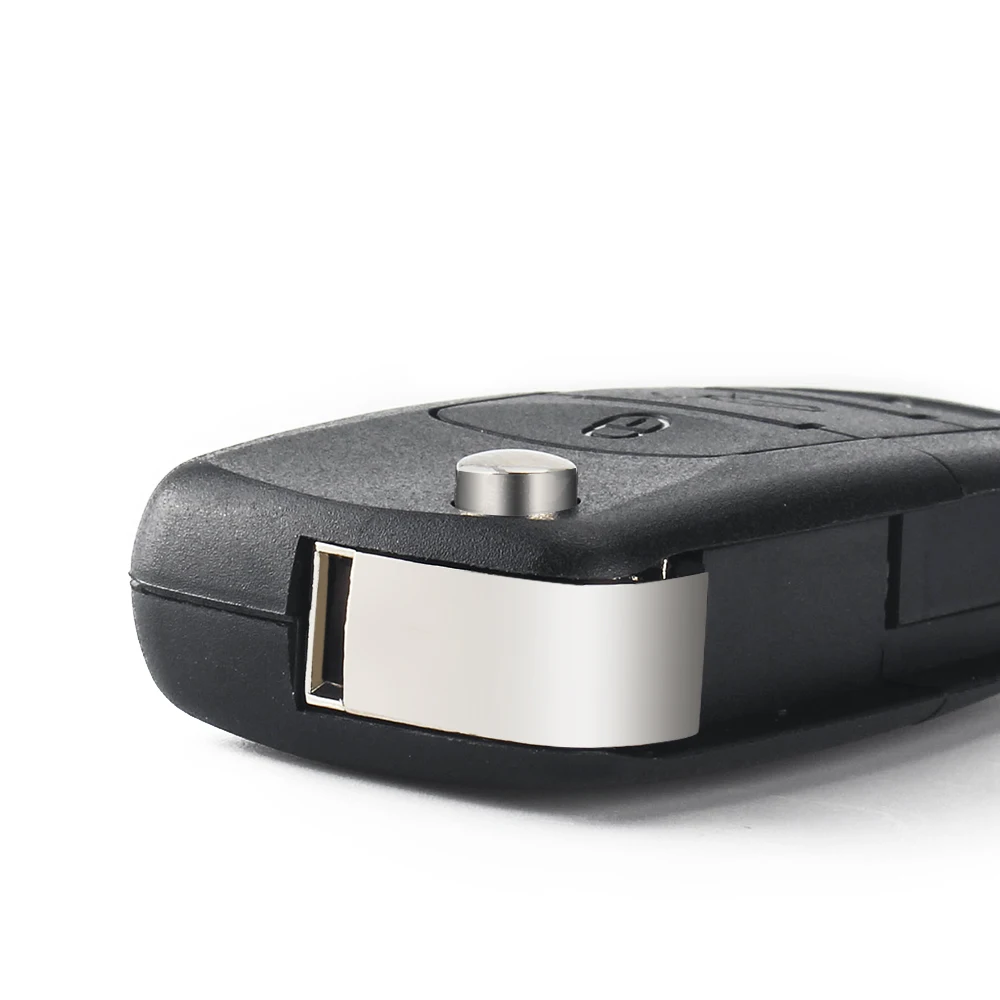 Enhanced Key Fob Shell Case with Folding Design and No Blade