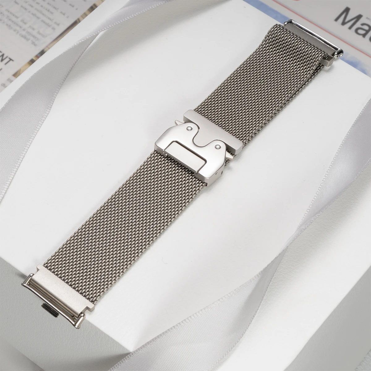 Premium 316L Stainless Steel Metal Watch Band Strap Bracelet - Universal Fit Strap Accessories