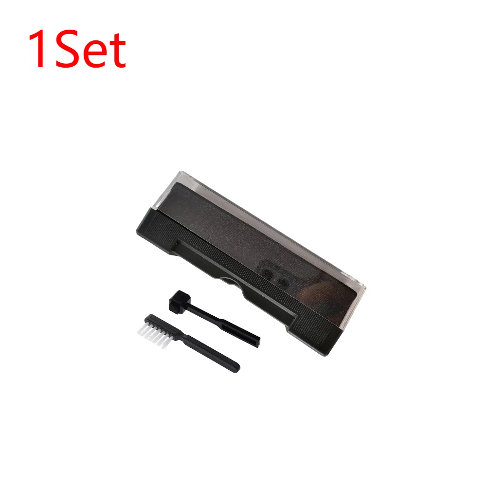 1-3Set Vinyl Record Cleaner Kit Record Player Cleaning Kit Vinyl Record Cleaning Brush Set Cleaning Brush Set Fit for Turntables
