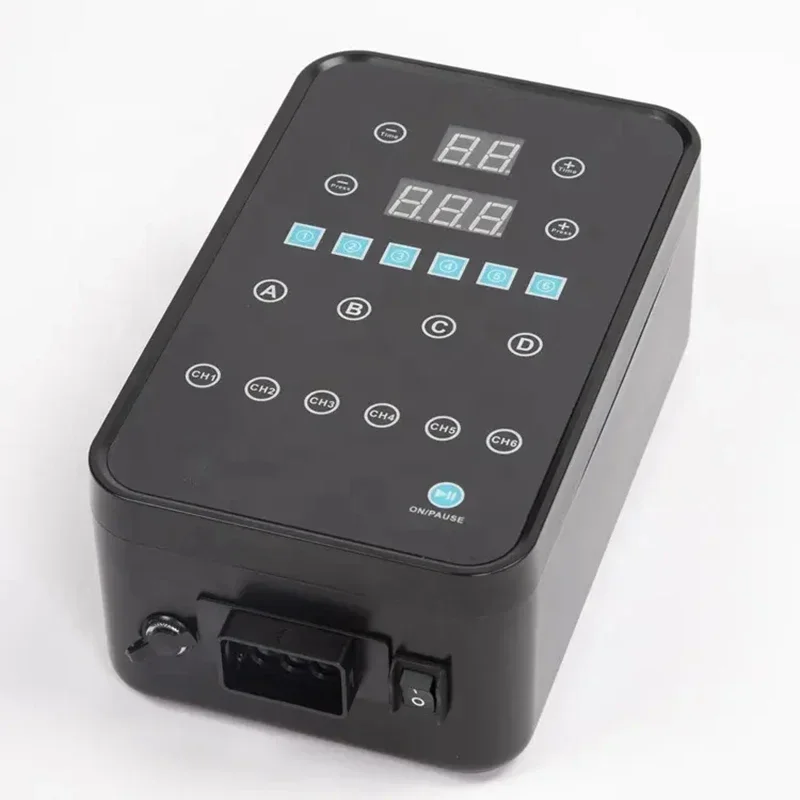 6 Chambers Air Compression Massage System Compression Pump Recovery Boots Foot Leg Massage Machine AirWrap Whole Body Massager