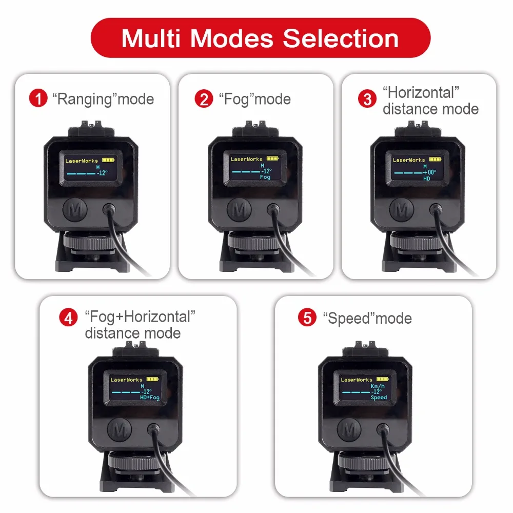 LE-032 Range Finder 1200M IP65 Waterproof Mini Laser