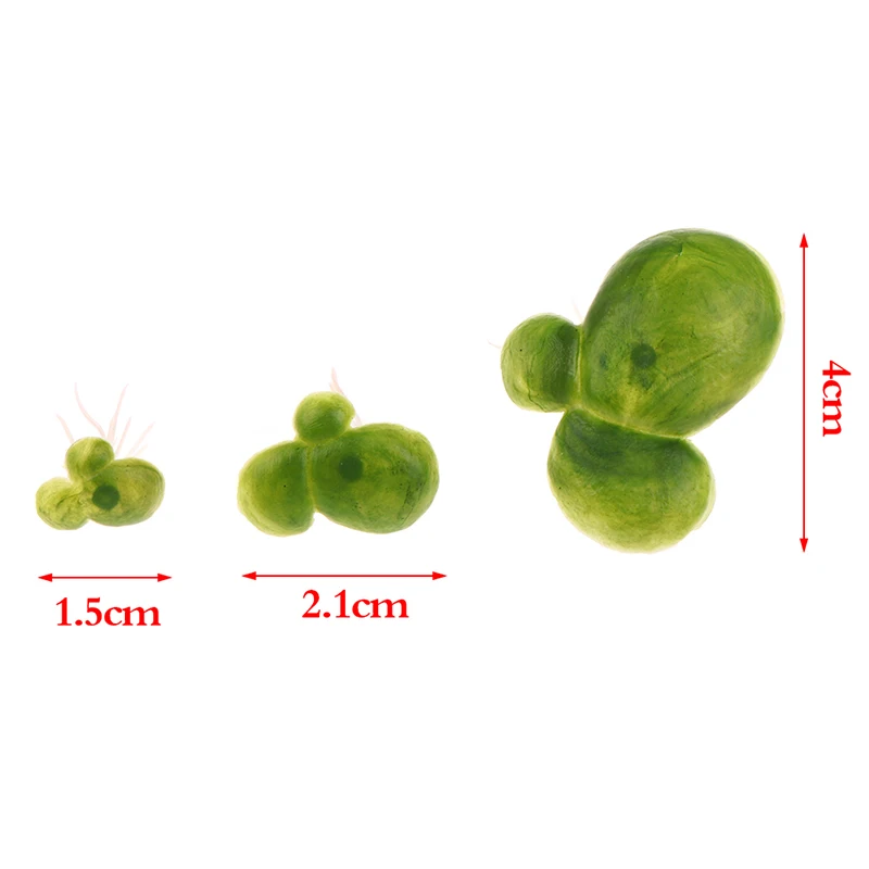 18pcs/set Aquarium Fish Tank Decor Artificial Floating Garden Water Floating Duckwees Float With Root