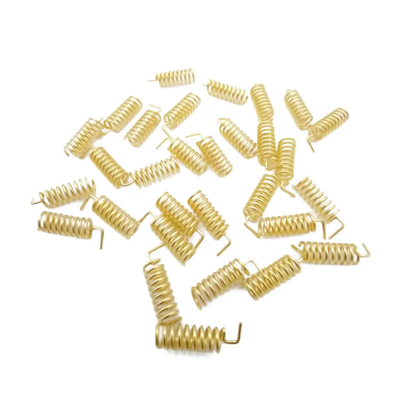 Single Frequency Spring Antenna 868Mhz 3dbi Copper Lot Spiral Coil PCB Board Solder