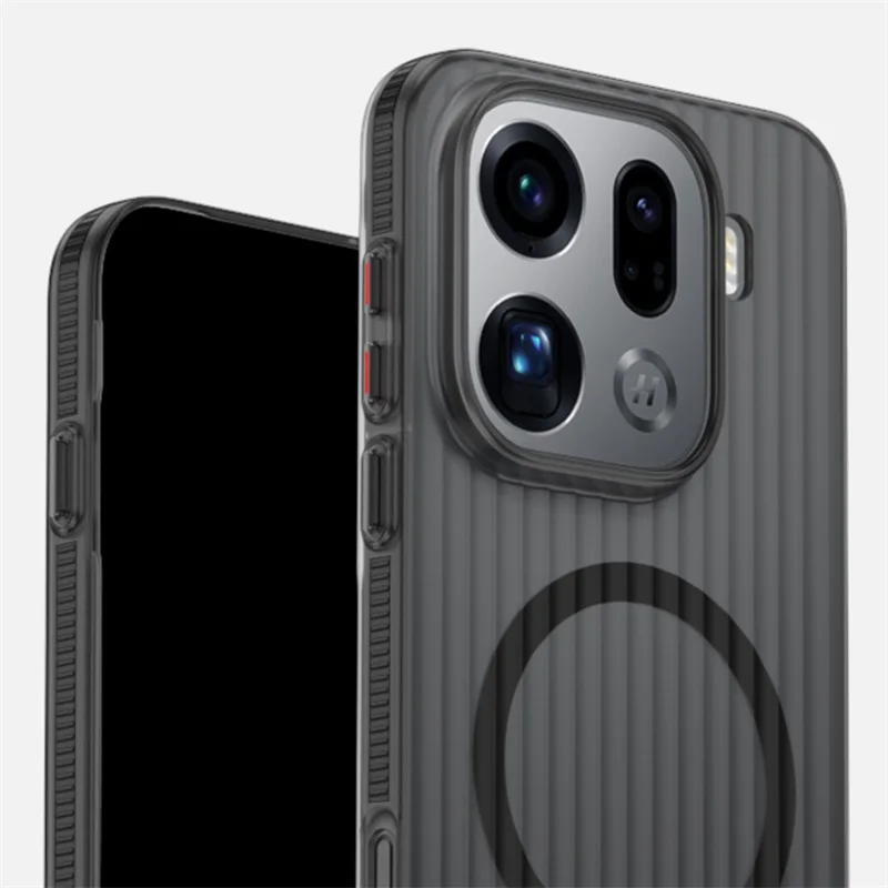 OPPO Premium Transparent Magnetic Anti-Slip Protective Case