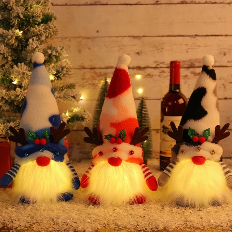 

Christmas Gnome Ornaments for Home, New Year, Birthday, Wedding Decoration, Tabletop Centerpieces, Party Decorations