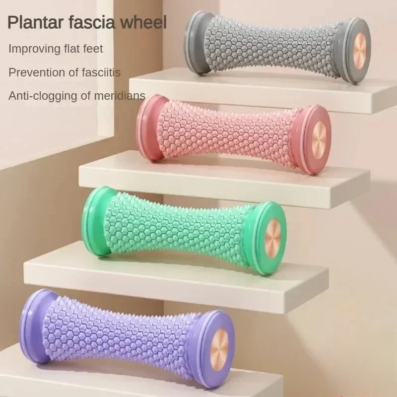 Foot Roller Massage Instrument Relief Plantar Fasciitis Heel Foot Arch Pain Yoga Manual Feet Massager Relaxation Sports Fitness