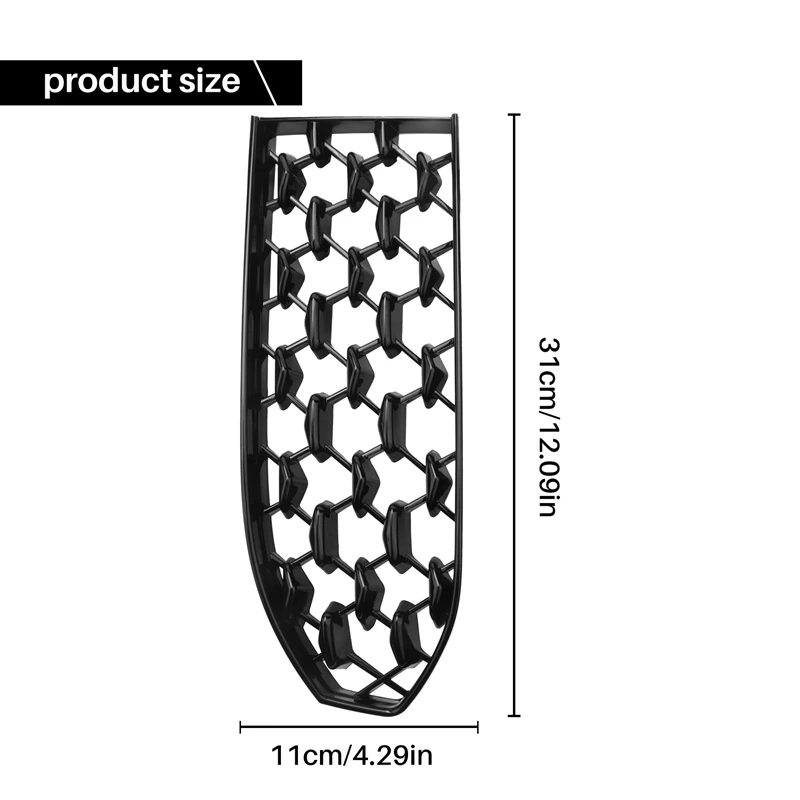 Car Front Lower Grille Bumper Grille Cover Decoration for Mazda CX30 CX-30 2020-2021 image 3