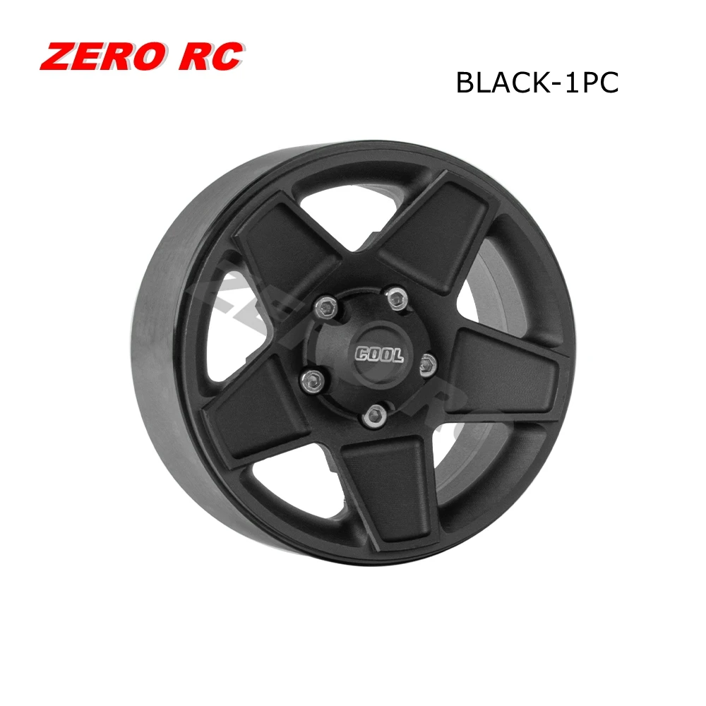 thumbnail image 2 of 4-Pack 1.9 Inch Beadlock RC Wheels - Aluminum Alloy Rims For Crawler Trucks 2 of 13