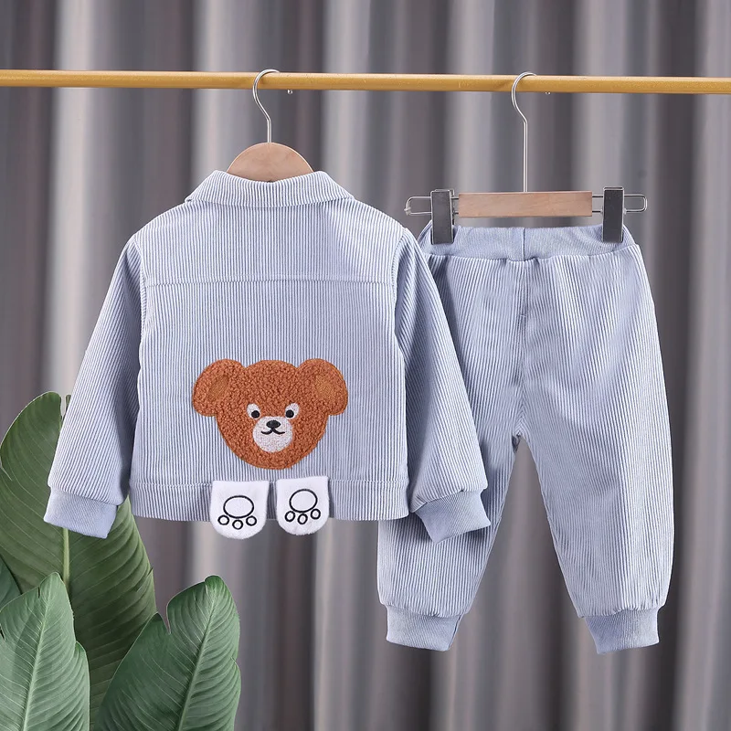 Kids' Spring Autumn Jacket & Pants Set 4