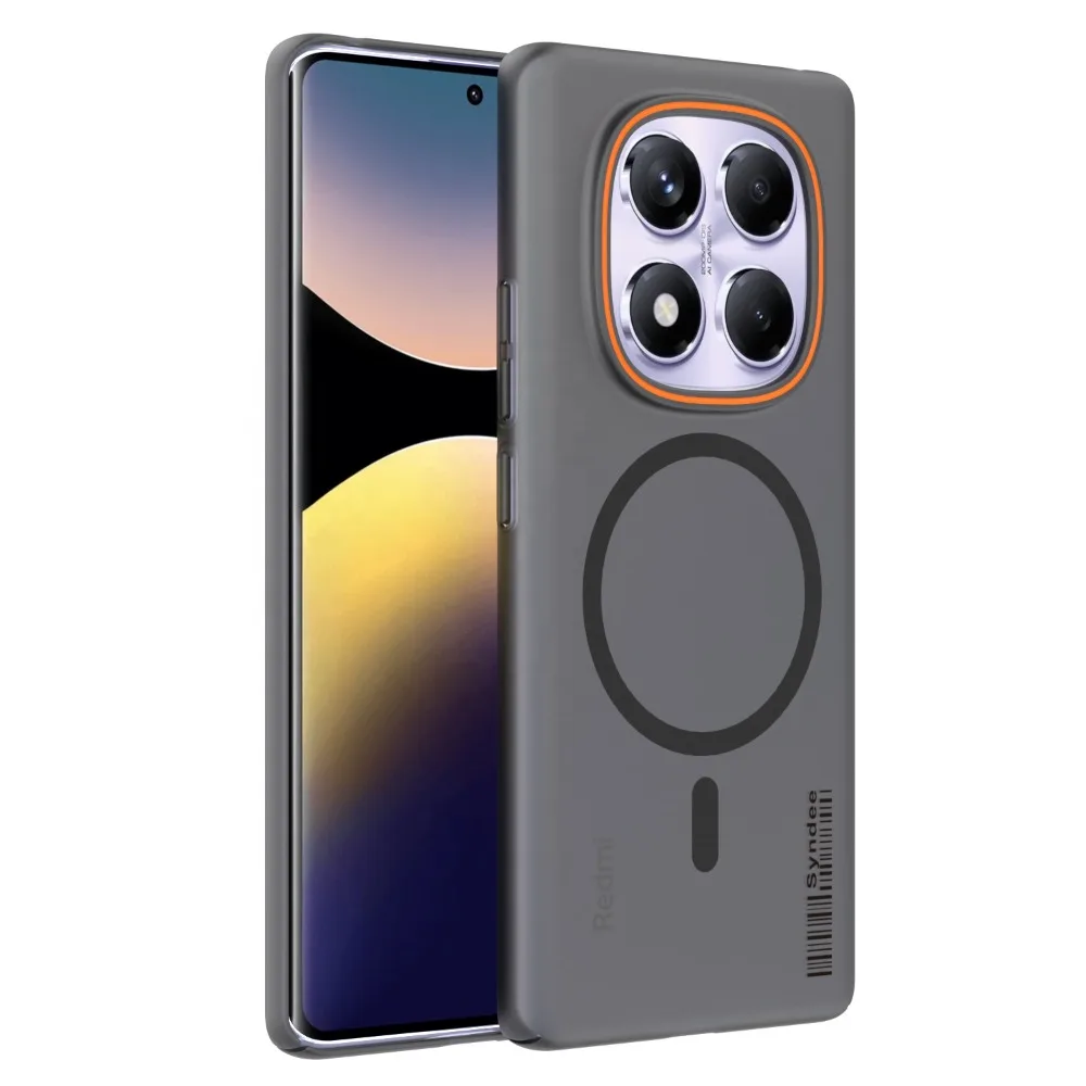 Trendy Translucent Skin Feel Magnetic Charging Case - Anti-Drop Slim Protector Cover