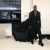 New Design Version Men Suits caped Unique Wedding Groom Tuxedos Fashion Male Prom Party Blazer 2 Pieces Sets ropa hombre 1